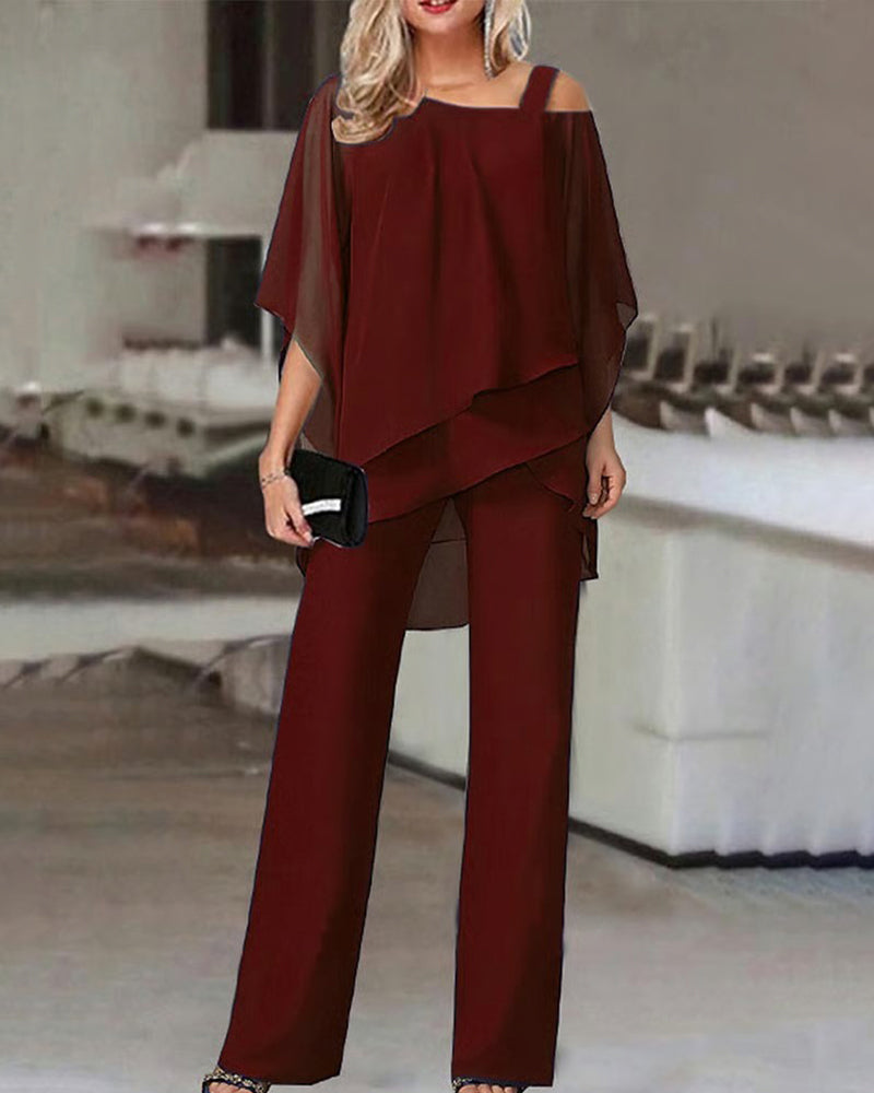 Tweedélia Luxe Off-Shoulder Set”
