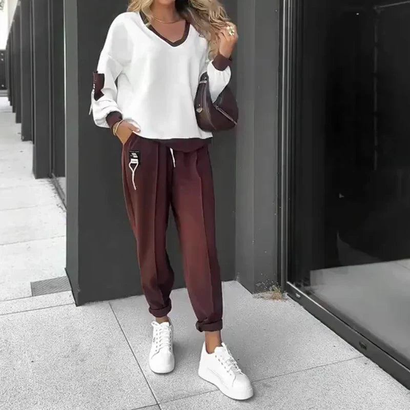 Zyphora ContrastFlex Hoodie Set