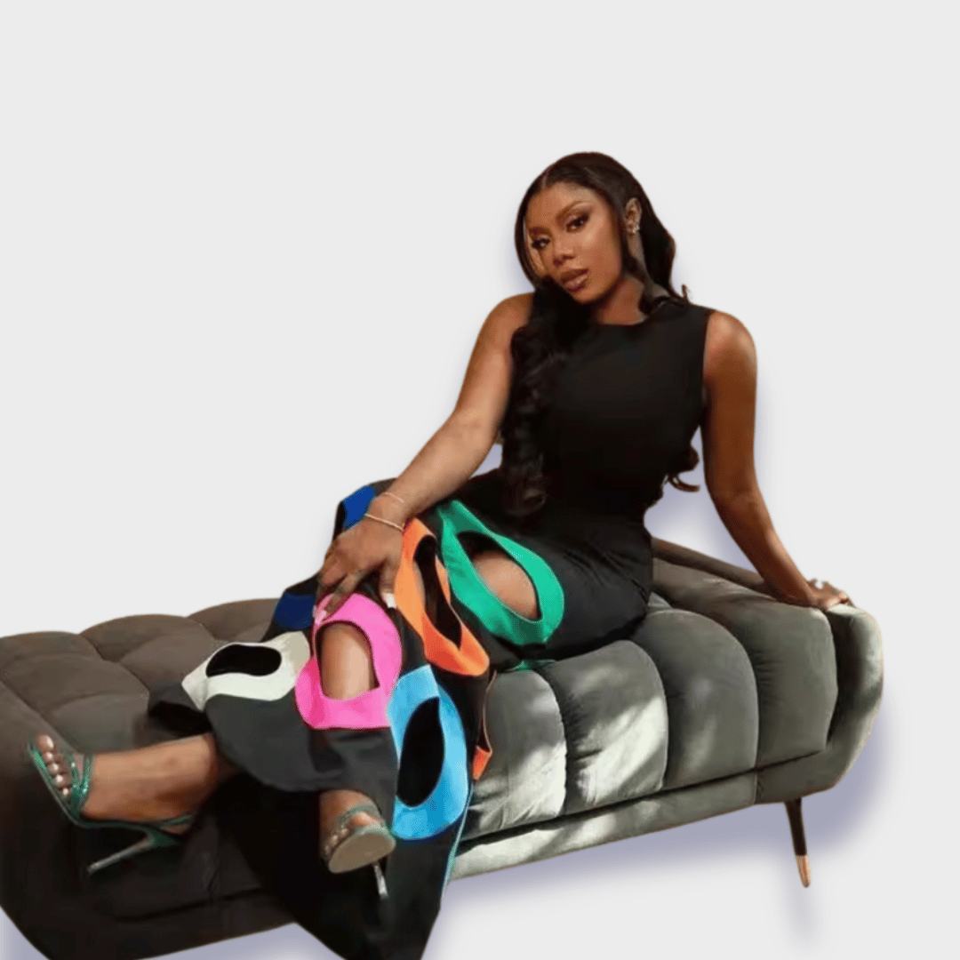 Jessie™ - Handcrafted Artistic Dress in Premium Fabric