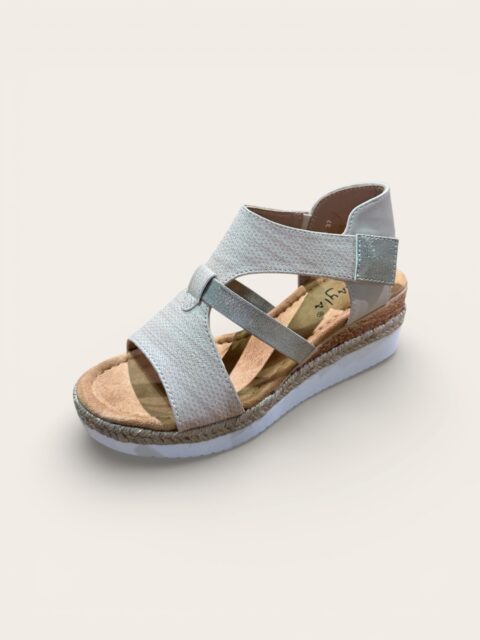 <font dir="auto" style="vertical-align: inherit;"><font dir="auto" style="vertical-align: inherit;">KA25-39. Lino wedge sandal beige</font></font>