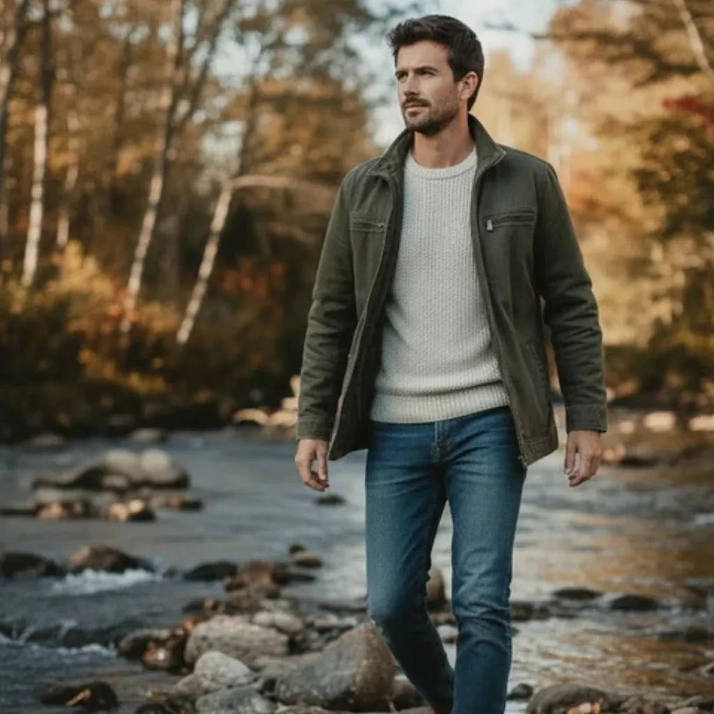 Carlos Vintage Zip Jacket