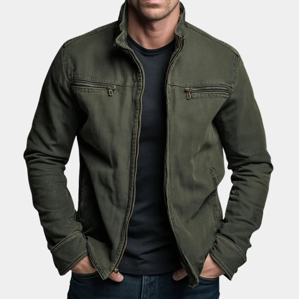 Carlos Vintage Zip Jacket