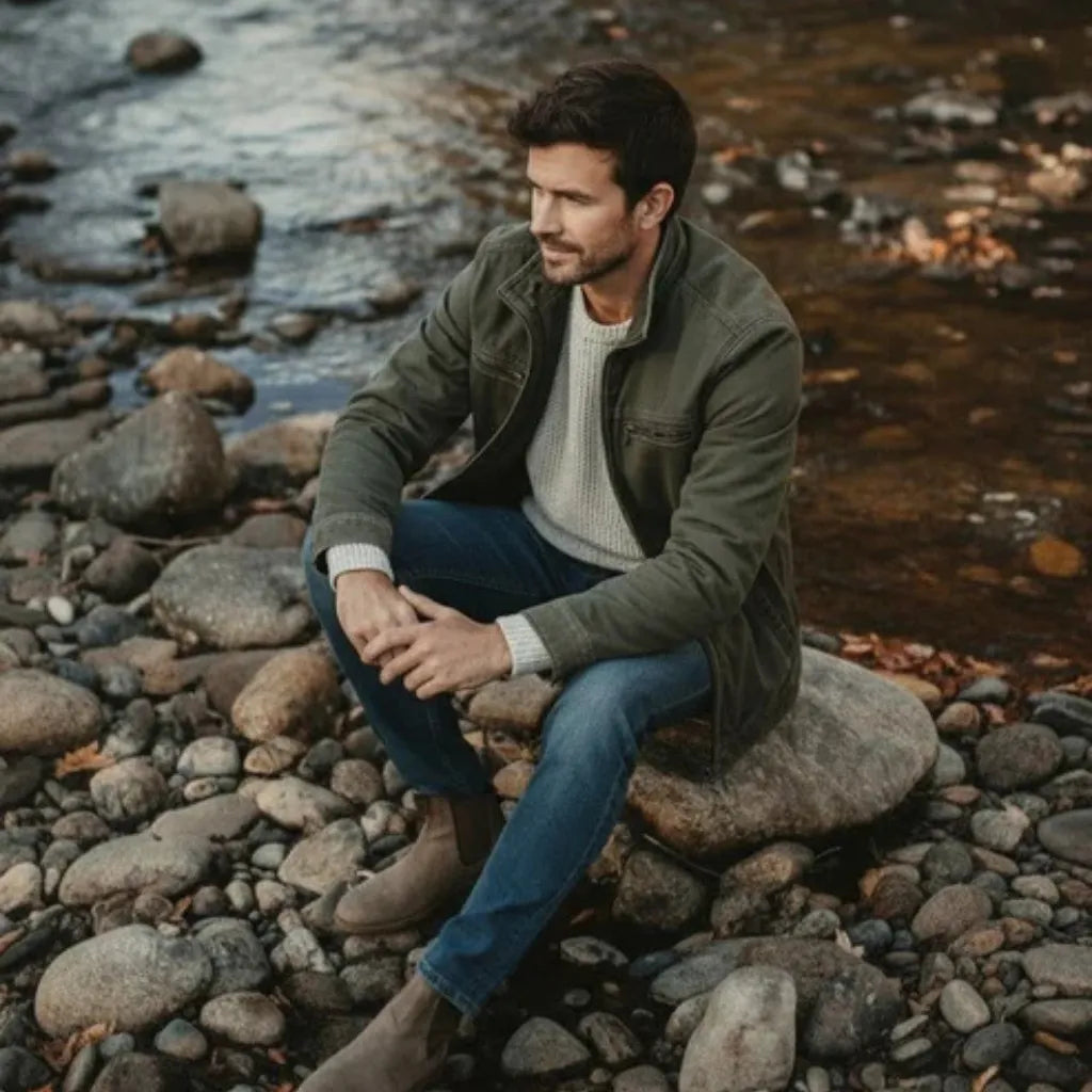 Carlos Vintage Zip Jacket